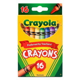 Crayola PY158996 Crayola 16ct. Crayons