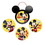 Amscan PY162316 Mickey Mouse Forever Wall Frame and Cutout Decorat - NS