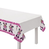 Amscan PY162337 Minnie Mouse Forever Plastic Table Cover