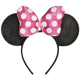 Amscan PY162358 Minnie Mouse Forever Deluxe Headband