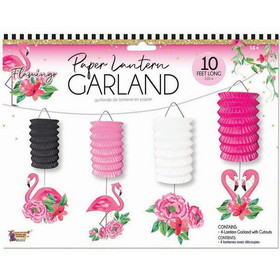 Ruby Slipper Sales PY162514 Flamingo Paper Lantern Set - NS