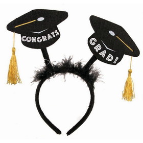 Ruby Slipper Sales PY162445 Grad "Congrats" Headband - NS