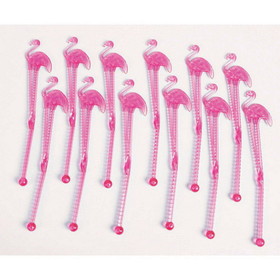 Ruby Slipper Sales PY162509 Flamingo Drink Stirrers - NS