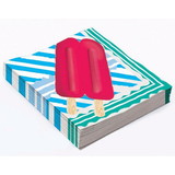Ruby Slipper Sales PY162484 Popsicle Party Beverage Napkin (16) - NS
