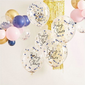 Ginger Ray PY163235 Confetti 'Baby Shower' Balloons