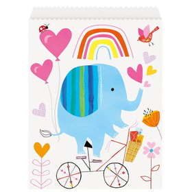Unique Industries PY163322 Zoo Baby Favor Bags (8) - NS