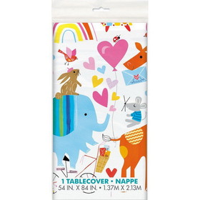 Unique Industries PY163323 Zoo Baby Tablecover - NS