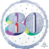 Mayflower Distributing PY162722 Here's To Your Birthday Foil Balloon - 80 - NS