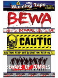 Ruby Slipper Sales F84415 3 Piece Set 90 Foot Warning Tape - NS