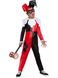 Ruby Slipper Sales R701812 Girl's DC Superhero Girls Harley Quinn Costume - L