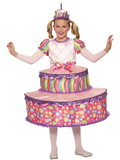 Ruby Slipper Sales F77146 Girls Birthday Cake Costume - S