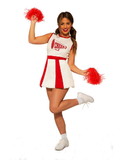 Ruby Slipper Sales F85613 Women's Cheerleader Costume - STD