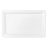 Amscan PY164120 Frosty White Rectangle Serving Tray