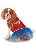 Ruby Slipper Sales R580325 Wonder Woman Tutu Dress Pet Costume - L