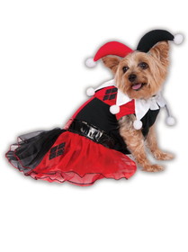 Ruby Slipper Sales R580511 Harley Quinn Pet Costume - L