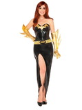 Ruby Slipper Sales R810838 Superhero Style Adult Batgirl Dress - S