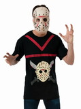 Ruby Slipper Sales R880922 Adult Jason Shirt and Hockey Mask - STD