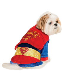 Ruby Slipper Sales R887840 Cuddly Pet Superman Costume - M