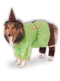 Ruby Slipper Sales Pet Scarecrow Costume Wizard of Oz - L