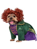 Ruby Slipper Sales R201249 Hocus Pocus: Winifred Pet Costume - S