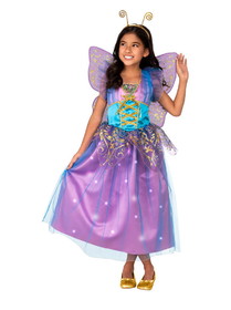 Ruby Slipper Sales R702685 Light Up Purple Fairy Child Costume - S