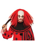 Ruby Slipper Sales F84214 Red Evil Clown Wig - NS