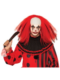 Ruby Slipper Sales F84214 Red Evil Clown Wig - NS
