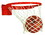 Bison BA3180S Baseline Collegiate 180&#176; Competition Breakaway Basketball Goal for 42&#8243; Boards, Price/EACH