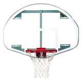 Bison BA44XL 39″ x 54″ Extended Life Competition Fan-Shaped Glass Backboard