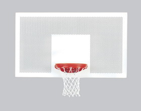 Bison BA472PC 42&#8243; x 72&#8243; Perforated Steel Playground Backboard