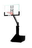 Bison Glass Max Portable Adjustable Basketball System