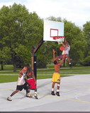 Bison pole for Original Ultimate Playground Basketball Systems