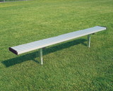 Bison Player Bench without Backrest, Fixed or Portable