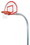 Bison 5-9/16&#8243; Mega Duty Finished Aluminum Fan Playground Basketball System, Price/EACH