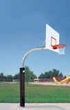 Bison 5-9/16″ Mega Duty Steel Rectangle Playground Basketball System