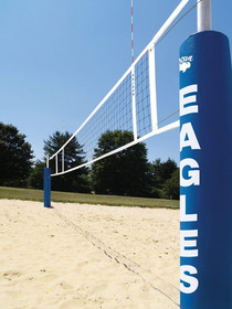 Bison Centerline Elite Beach Volleyball Double Court System