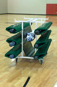 Bison VB96 Six Post Deluxe Volleyball Cart