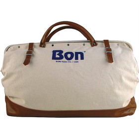 Bon Tool Bag - 20" Canvas With Leather Bottom