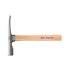 Bon Tool Brick Hammer - Steel City 18 Oz Wood Handle