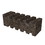 Bon Tool 12-282 Fluted Rub Brick - 8" X 2" X 2" - 20 Grit, Price/each