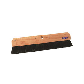 Bon Tool Concrete Finish Brush - 18" Wood Block With Coarse Poly Bristles