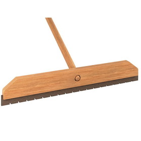 Bon Tool 12-846 Wood Block Squeegee - 24" Notched