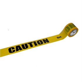 Bon Tool Caution Tape - Yellow 300' X 3"