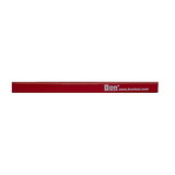 Bon Tool Carpenter Pencils - Red Casing Medium Black Lead - 12/Pkg