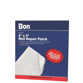 Bon Tool Wall Repair Patch - Aluminum 4" X 4"