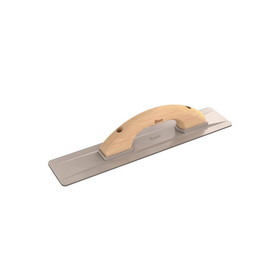Bon Tool Cast Thin Line Magnesium Float - 16" X 3 1/8" Wood Handle