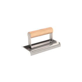 Bon Tool 22-398 Steel Concrete Edger - 6" X 2 3/4" - Wood Handle