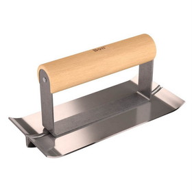 Bon Tool 22-399 Steel Groover - 6" X 2 3/4" Bit 1/2" X 1/2" Wood Handle