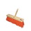 Bon Tool 34-423 Street Broom - 5" Hi-Vis Orange Poly - 24" - Wood Handle, Price/kit