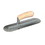 Bon Tool 66-190 Carbon Steel Finishing Trowel - Round End - 10 X 3 - Camel Back Wood Handle, Price/each